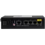 GETFORT GF-110-4PG-1G-1S Industrial PoE+ Switch, 4x PoE+ 10/100/1000Base-T + 1x 10/100/1000Base-T + 1x 1000Base-X SFP, -40°C kuni 80°C, DIN Rail, 65W PoE Budget