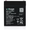 Voltage AGM Aku 12V 5Ah VE12-5.0 (6-9 aastat eluiga)