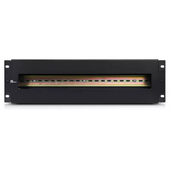 Getfort 3U 22x Schuko toitejaotuspaneel 230V 16A 2m kaabel must