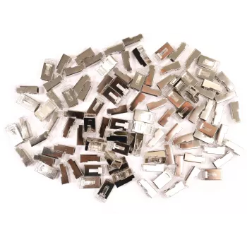 GETFORT RJ45 Cat.6 varjestatud pistik 8P8C juhtrauaga (100 tk)