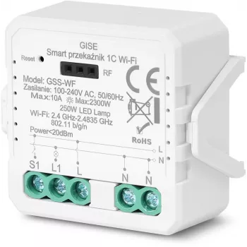 GISE Smart WiFi Single Relay Module Tuya GSS-WF