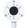 MITON MT-P1280 Pindpaigaldatav harukarp, IP54, hall (RAL 7035), 128x80x50 mm