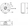 MITON MT-P134-B Pindpaigalduskarp IP65 Hall ABS