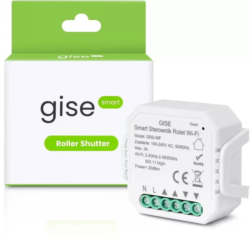 GISE Smart Roller Shutter Module WiFi GEN 2 Tuya GRS-WF