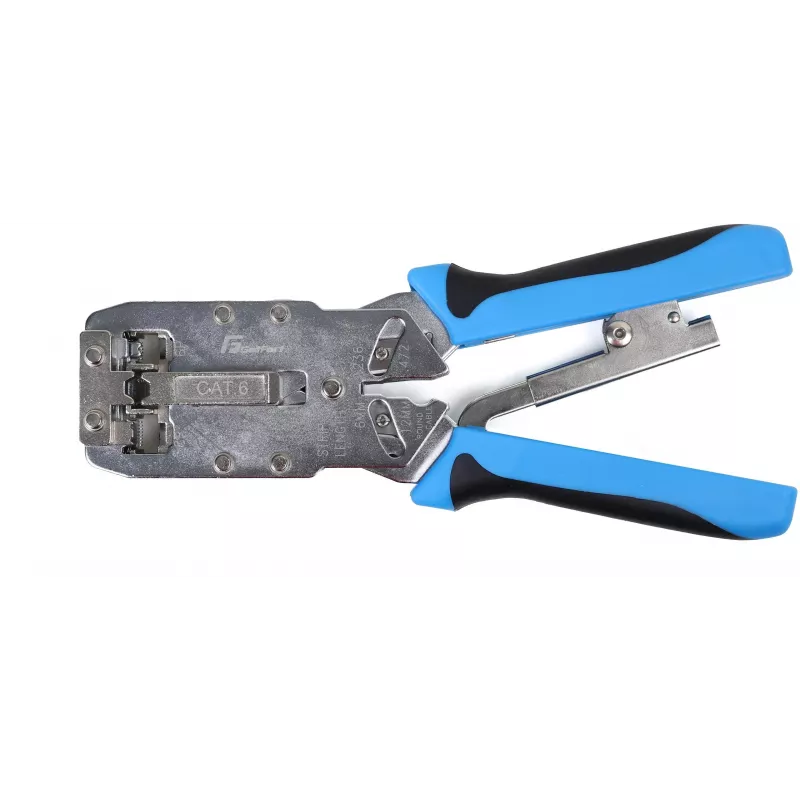 Getfort RJ45 Crimping Tool 8P+6P+4P+AMP Cat.6 with Pressure Control