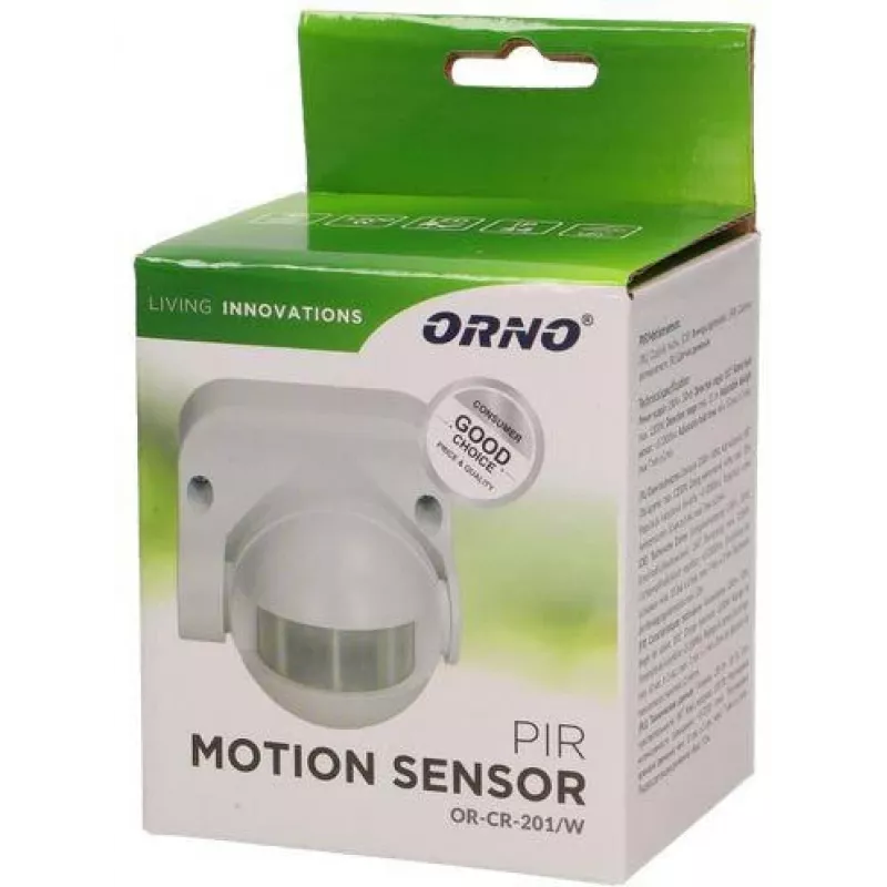 ORNO OR-CR-201/W PIR-liikumisandur Valge