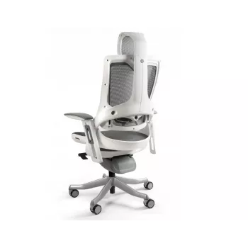 UNIQUE Wau 2 NW41 Ergonoomiline kontoritool, söe/hall valge võrkmaterjal
