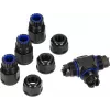 ORNO OR-AE-13602 T-liitmikuga kaabliühendus IP68, 3x4mm², 450V/25A, must