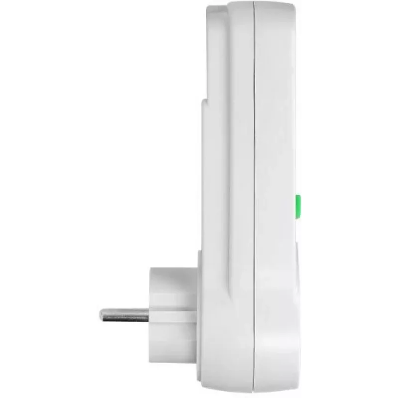 VIRONE EM-4 Ühefaasiline Energiaarvesti LCD-ekraaniga, 16A, 3680W, Schuko-pistikuga