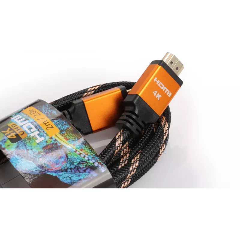 HDMI-HDMI kaabel Opticum RED 4K UHD - 0,5 m (v2.0)