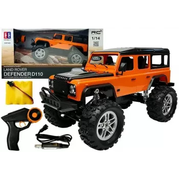 Double E Kaugjuhitav Auto Land Rover Defender R/C Oranž 1:14