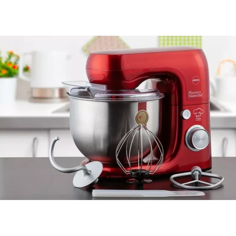 Eldom WRK1250 Chef Multifunktsionaalne Köögikombain, 1500 W, 2,5 L, Roostevabast Terasest Kauss, LCD-ekraan, Sisseehitatud Kaal