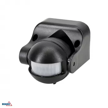 BEMKO PIR-liikumisandur 1200W 180° Must