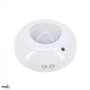 BEMKO PIR-liikumisandur 1200W 360° Valge