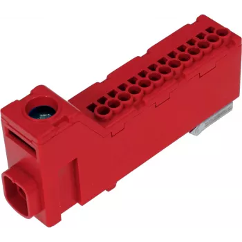 PAWBOL LZB E.4136CZ Kruvita klemmiriba 12-pooluseline Punane 450V 24A