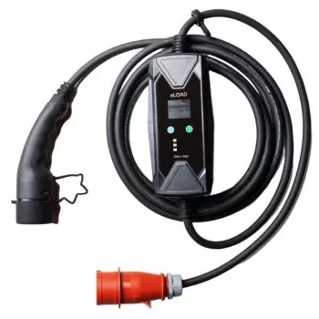 ELOAD TIE-EV16-P3-GEN2 11kW 3-faasiline elektriauto laadija kaugjuhtimisega, Type 2, 5m kaabel, IP54