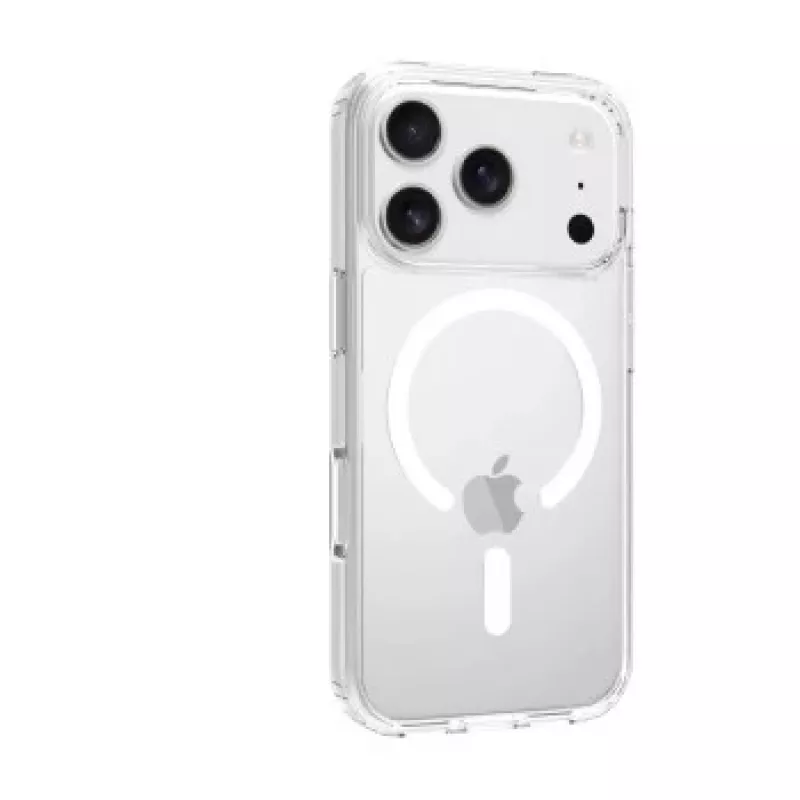 SCREENOR Bumper Case Apple iPhone 17 Pro jaoks, MagSafe ühilduv, läbipaistev