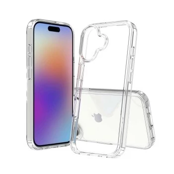 SCREENOR Bumper Case Apple iPhone 15 Pro Max jaoks, läbipaistev TPU/PC, täiustatud kukkumiskaitse, MagSafe ühilduv