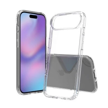 SCREENOR Bumper Case Apple iPhone 15 Pro Max, läbipaistev, põrutuskindel, kollaseks muutumist vältiv, MagSafe ühilduv