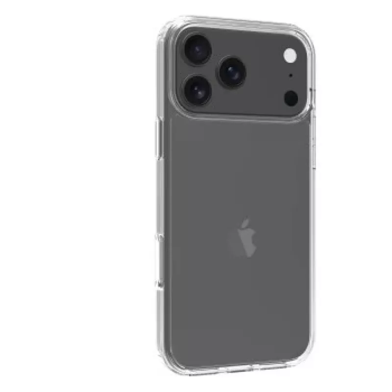 SCREENOR Bumper Case Apple iPhone 17 Pro Max jaoks, läbipaistev selge TPU, lööke neelav, kollasusevastane, sihvakas profiil