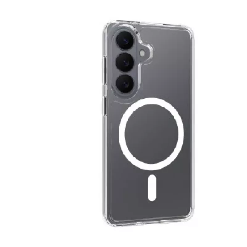 SCREENOR Bumper Case for Samsung Galaxy S26 Magnetic Clear