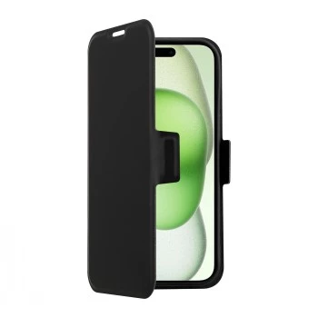SCREENOR CLEVER iPhone 15 Plus MagSafe Folio Taskuümbris Must