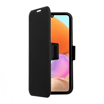 SCREENOR Clever Samsung Galaxy A22 5G rahakotiga ümbris must