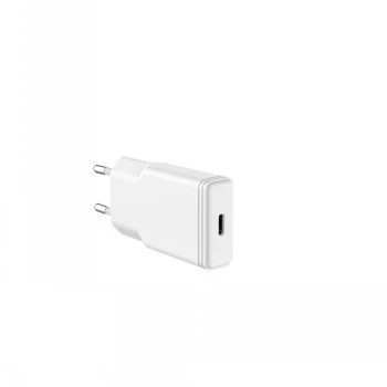 GRATEQ TAHKO 20W USB-C PD seinadapteri komplekt koos 1,5 m USB-C–Lightning kaabliga, valge