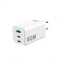 GRATEQ HALTI GaN PD/PPS 2xUSB-C/1xUSB-A 100W Wall Charger Black