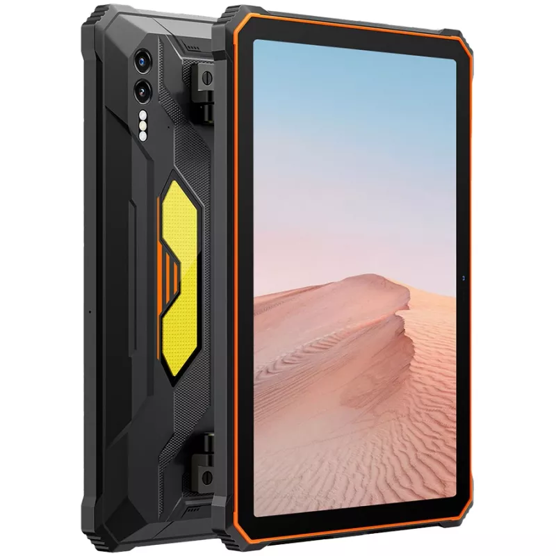 Blackview Rugged Tab Active 10 Pro 10.95-tolline FHD+ IPS 1920x1200 90Hz Corning Gorilla Glass 3 12GB/512GB MT6878 Octa-core 2.5GHz 50MP esi-/108MP+20MP tagakaamera infrapuna öövaatlus 30000mAh ilma laadijata Android 14 kuni 15 NFC matkatuled MIL-STD-81