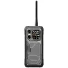 Blackview XPLORE 1 Walkie-talkie 22km 5G vastupidav telefon 6.78-tolline FHD 2460x1080 120Hz+2.01-tolline 296x240 12+256GB MTK Dimensity 7050 kaheksatuumaline 2.4Ghz Kaamera 50+64MP+20MP öövaatlus 20000mAh NFC Gorilla Glass 5 Android 15 MIL-STD must