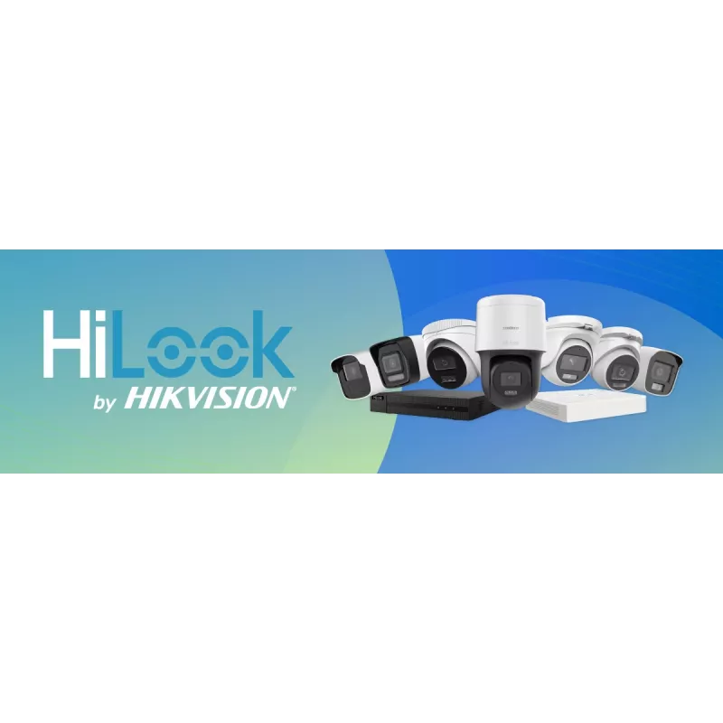 HILOOK THC-B157-LMS(2.8mm) 5MP Smart Hybrid Light Turret Camera