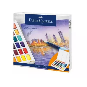 Faber-Castell Polychromos kunstniku värvipliiatsid - 48 tk - segavärvid
