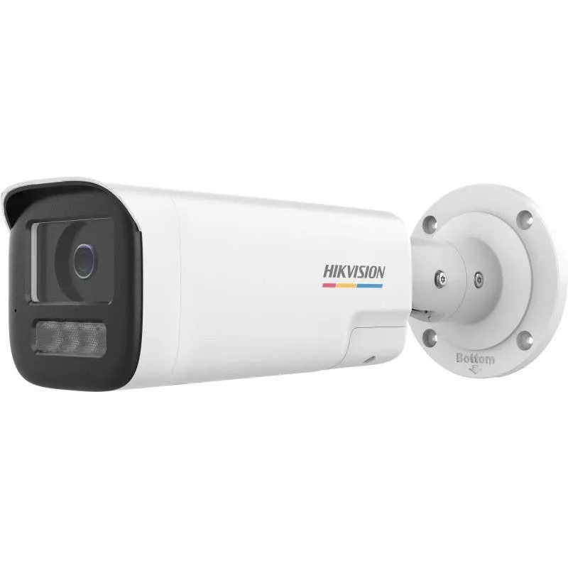 Hikvision DS-2CD1B47G3H-LIUF/SRB(2.8mm) 4MP ColorVu IP-kaamera valge valgusega, sisseehitatud mikrofoniga, MicroSD, PoE