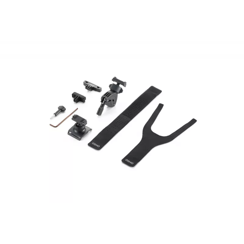 DJI Osmo Action Road Cycling Kit (Chest Strap, Handlebar Mount, Adhesive Mounts) - Must