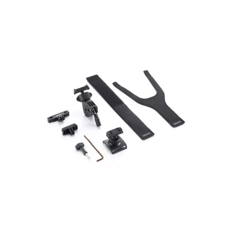 DJI Osmo Action Road Cycling Kit (Chest Strap, Handlebar Mount, Adhesive Mounts) - Must