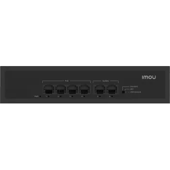 Imou SF106P 6-Port PoE+ Switch (4x PoE, 2x Uplink, 60W Budget)
