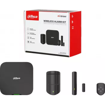 Dahua ART-ARC3800H-03-W2(868)-B Traadita valveseade komplekt (868 MHz, must)