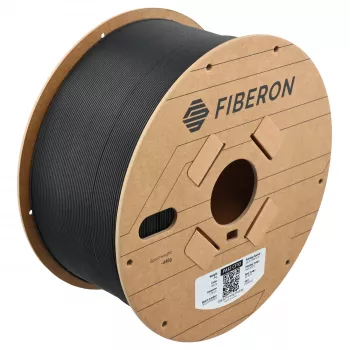 Polymaker Fiberon PA12-CF10 3D-printeri filament, 1,75 mm, 3 kg, must (FG04002)