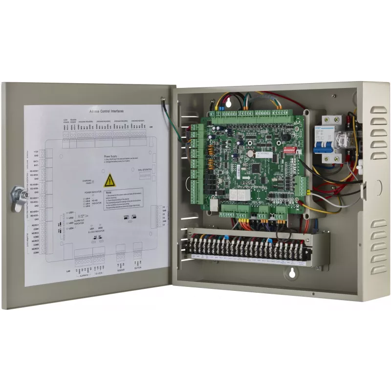 Hikvision DS-K2602T juurdepääsukontroller, 2-ukseline, TCP/IP, RS-485, Wiegand