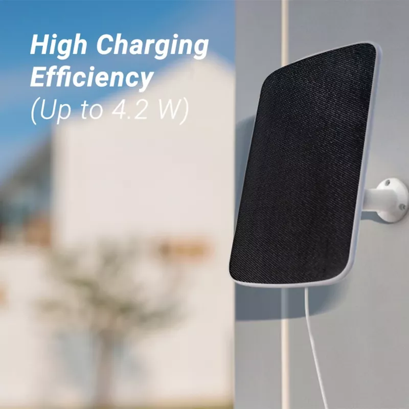 EZVIZ EB3 3MP juhtmevaba IP-kaamera päikesepaneeli, USB-C, värvilise öövaatluse, kahesuunalise heli, IP65, 5200mAh akuga