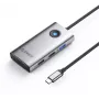 ORICO PW11-5P-GY-EP USB-C Hub 5-in-1, 1x USB-A 3.0 5Gbps, 2x USB-A 2.0, HDMI 4K@30Hz, PD 60W, Grey