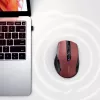UGREEN MU006 Wireless Optical Mouse 2.4GHz / Bluetooth 5.0 4000 DPI - Punane