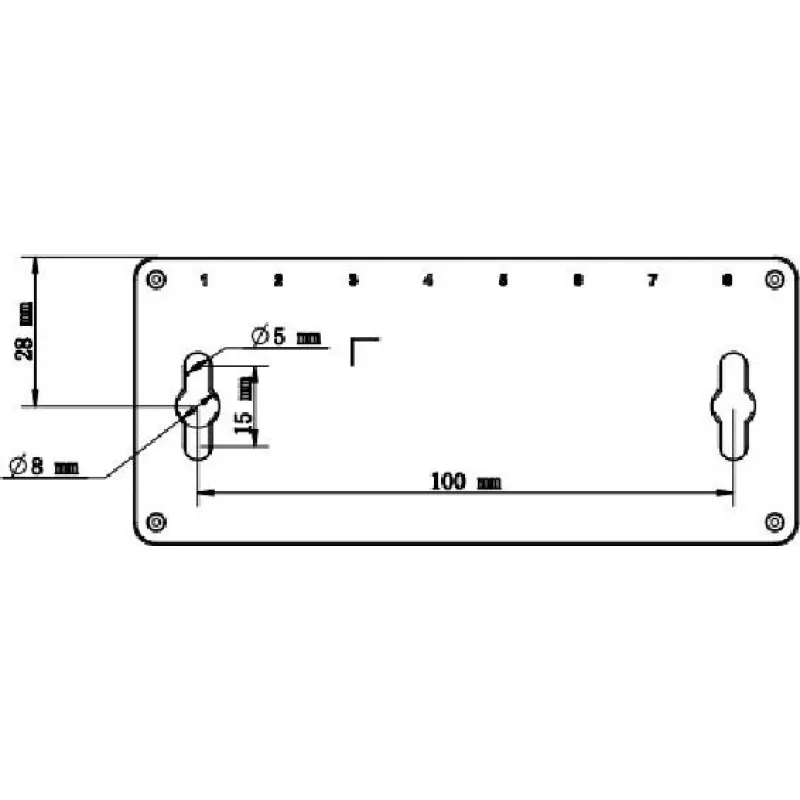 Hikvision DS-3E0108D-O Haldamatu lüliti 8 porti 10/100 Mbps lauaarvuti