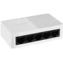 Hikvision DS-3E0105D-O Haldamata Fast Ethernet lüliti, 5 porti, 10/100 Mbps, must ja valge