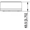 Hikvision DS-1280ZJ-S-Y(O-STD) Ühenduskarp / Kinnitusadapter - Valge