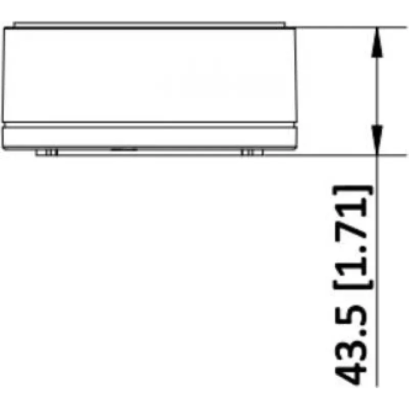 Hikvision DS-1280ZJ-S-Y(O-STD) Ühenduskarp / Kinnitusadapter - Valge