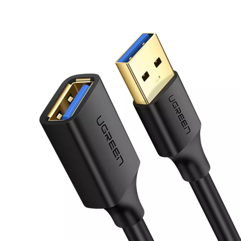 UGREEN USB 3.0 pikenduskaabel 2m must