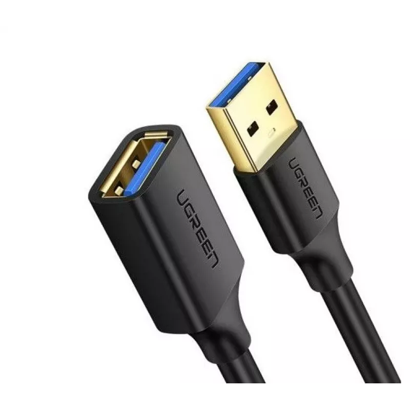 UGREEN USB 3.0 pikenduskaabel 2m must
