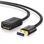 UGREEN USB 3.0 pikenduskaabel 2m must